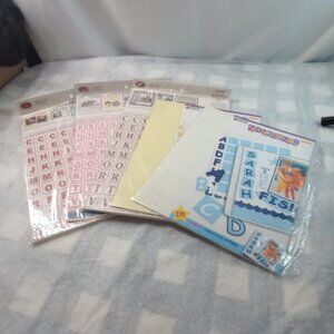 Memories Forever & Keeping Memories Alive Alphabet Scrapbook Bundle
